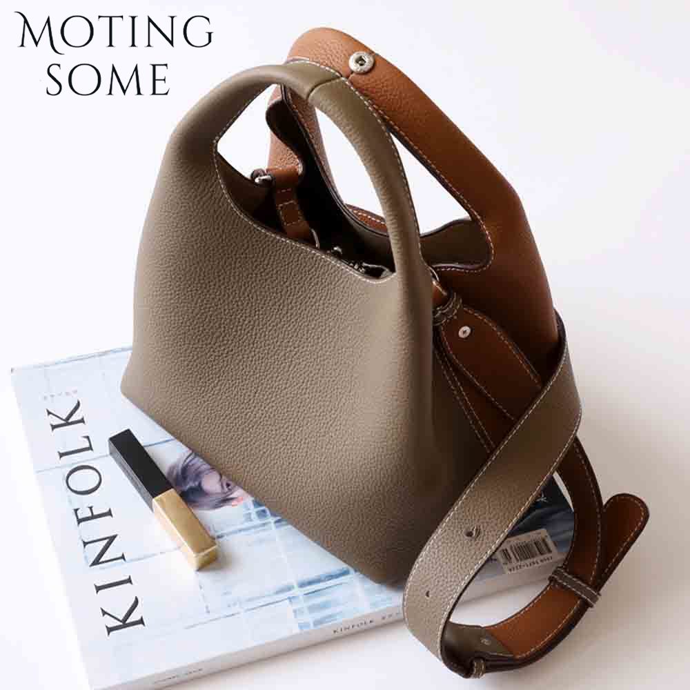 Interior Design Texture - Motingsome Patchwork Style Women Bucket Bag