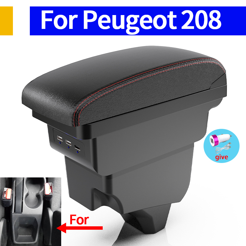 Interior Design Co - Armrest For Peugeot 208 2008 Car