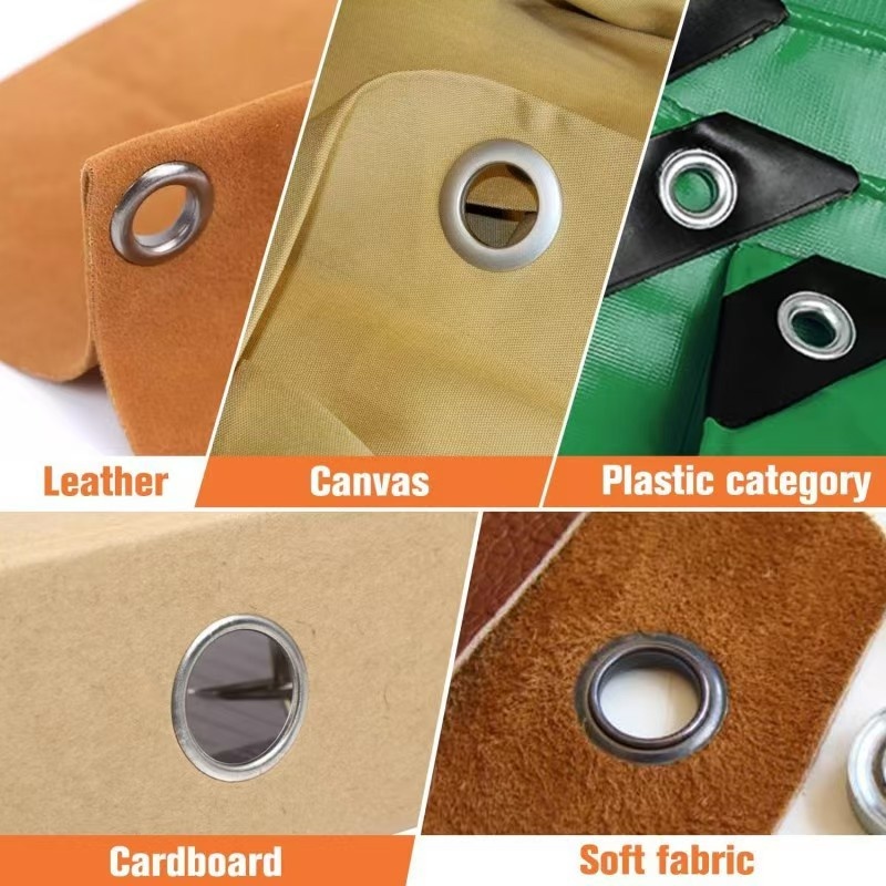 Linen Curtain Eyelet - 218pcs 6mm eyelets. For linen door