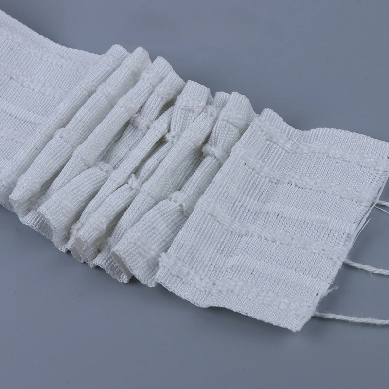 Linen Curtain Eyelet - Pull Pleated Tape 10 Meters Curtains