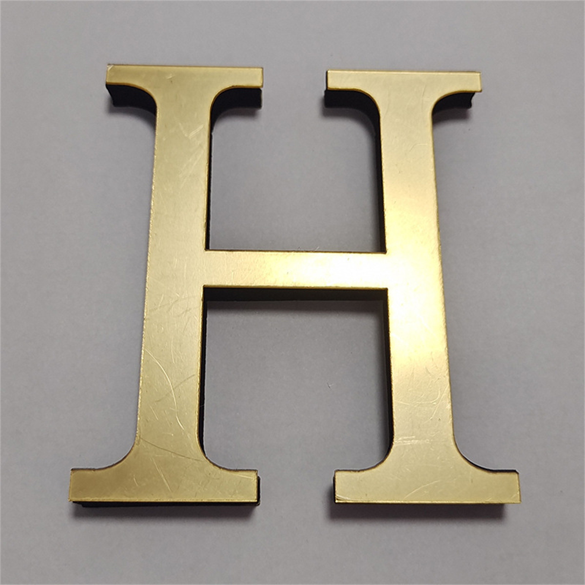 Interior Design Names - 10/20CM Gold/Black/Silver 26 Letters 3D Mirror