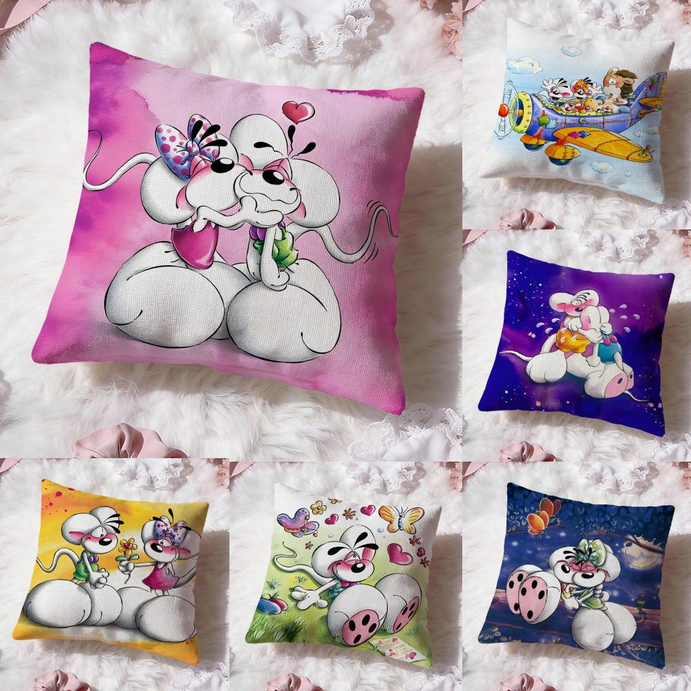 Interior Design Co - Cartoon D-Diddl Cushion Cover Premium Comfort