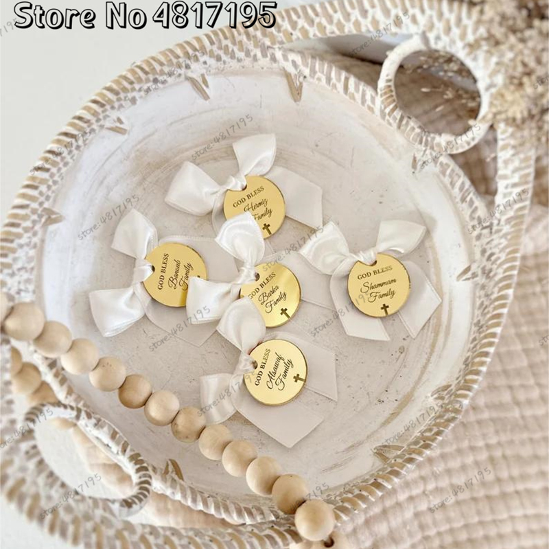 Interior Design Names - 20/50/100Pcs Personalized Acrylic Tag Engraved Wedding