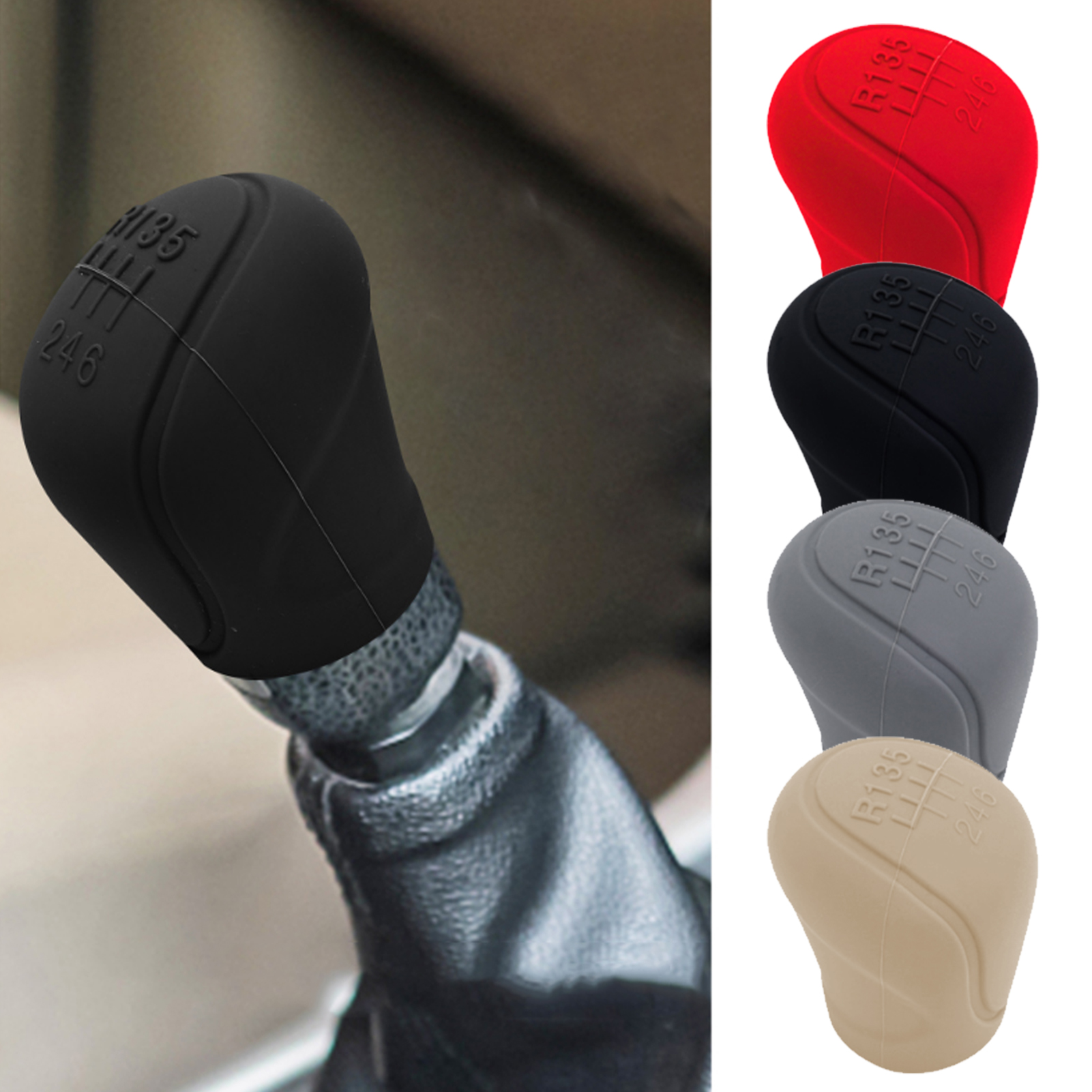 Interior Design Co - Silicone Car Shift Knob Cover 6