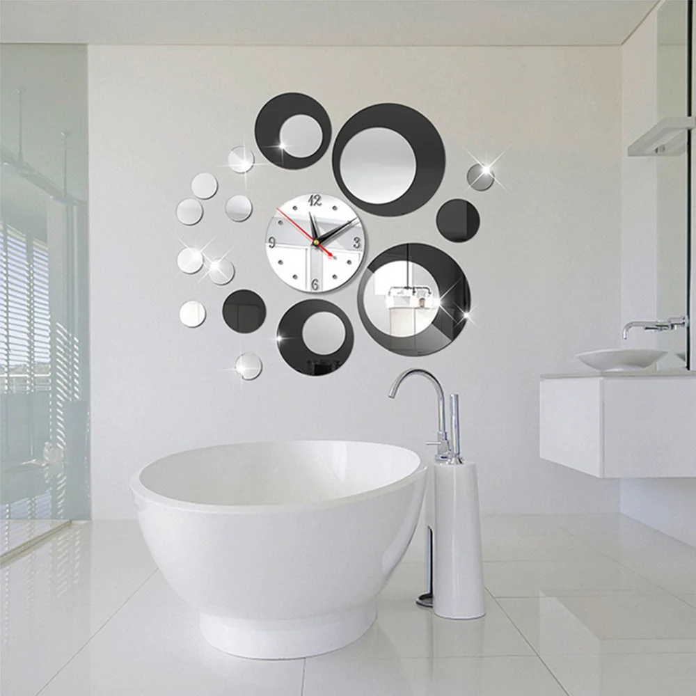 Rattan Mirror Round - Acrylic 3D Round Color Matching Diy