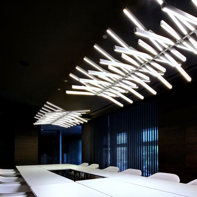 Fishbone Chandelier Nordic LED - Interior Design Meeting Room review and price