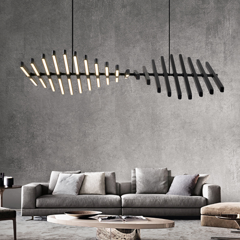 Fishbone Chandelier Nordic LED - Interior Design Meeting Room review and price