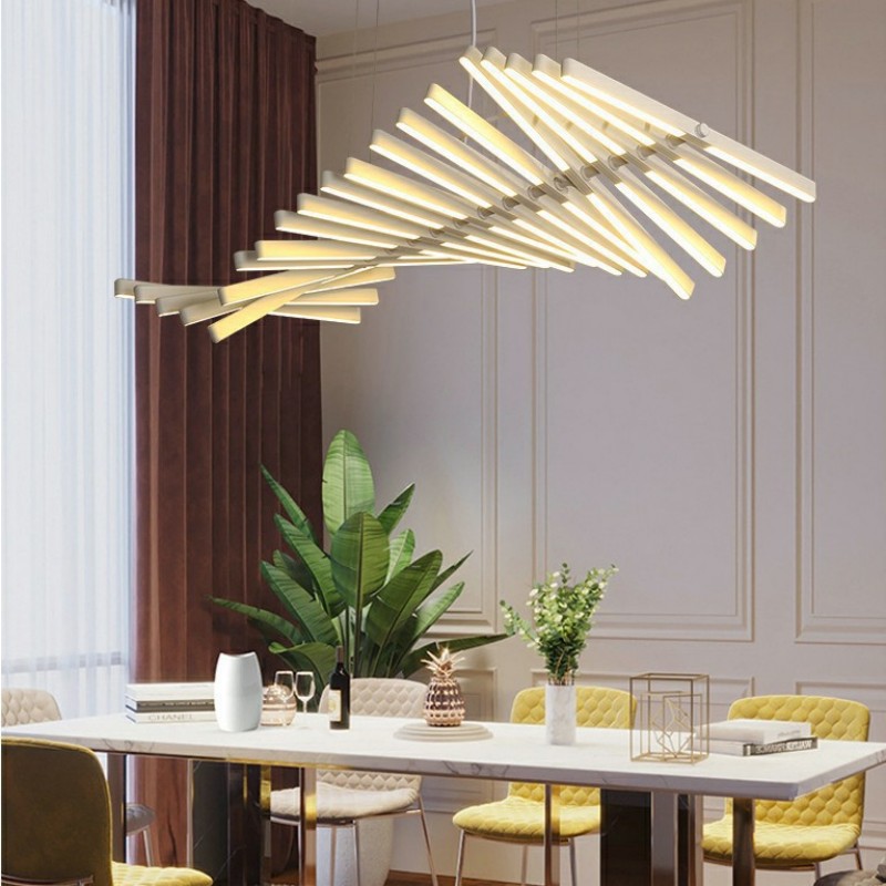 Fishbone Chandelier Nordic LED - Interior Design Meeting Room review and price
