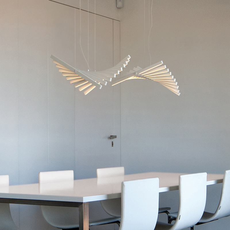 Fishbone Chandelier Nordic LED - Interior Design Meeting Room review and price