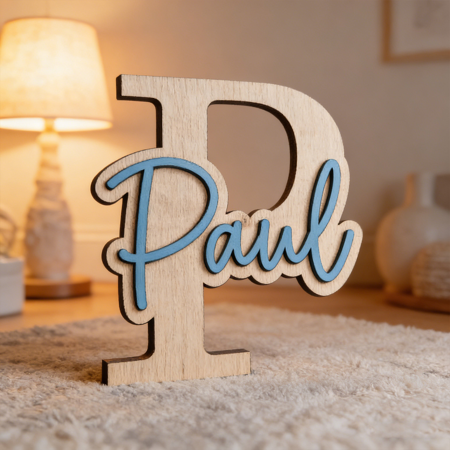 1pc Customizable Wooden Letter - Interior Design Names review and price
