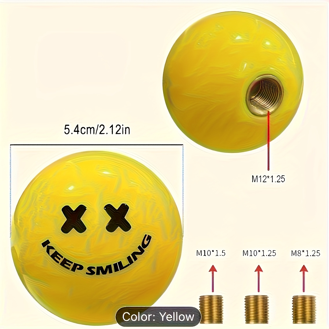 Keep Smiling Yellow & Black Ge - Interior Design Co review and price