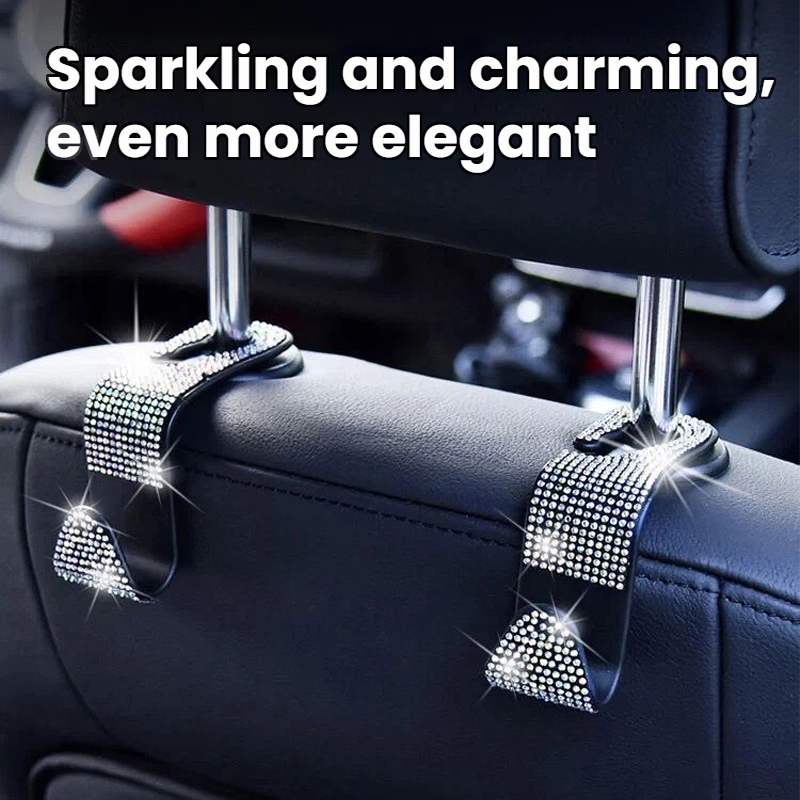 2 Rhinestone Car Seat Back Hoo - Interior Design Texture review and price