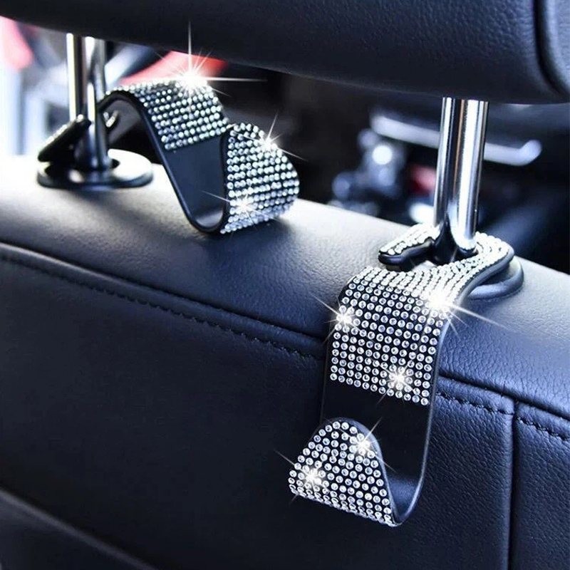 2 Rhinestone Car Seat Back Hoo - Interior Design Texture review and price