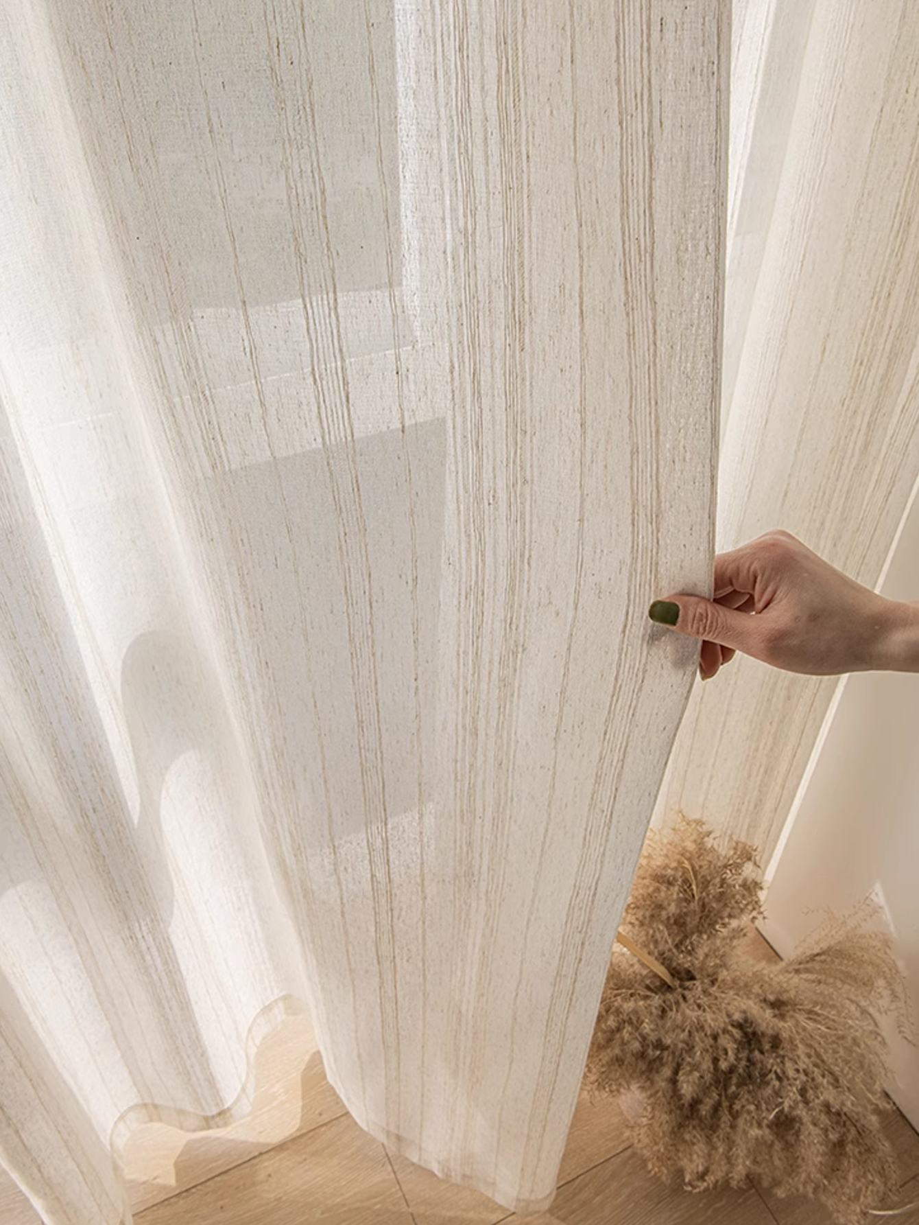 Hot Sale linen curtains for th - Linen Curtain Eyelet review and price