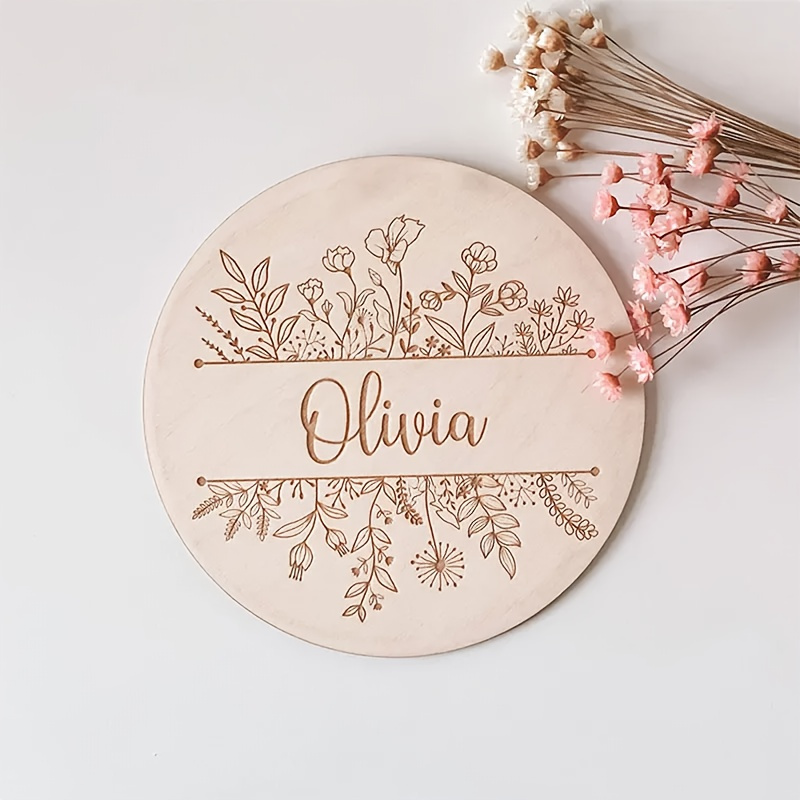 Personalized Floral Engraved N - Interior Design Names review and price