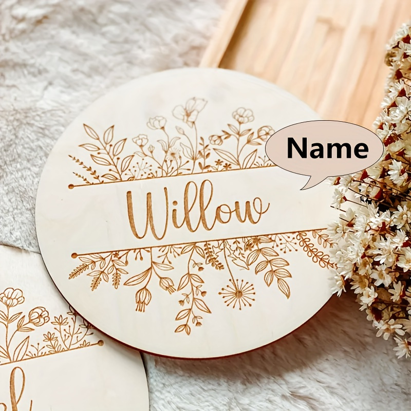Personalized Floral Engraved N - Interior Design Names review and price