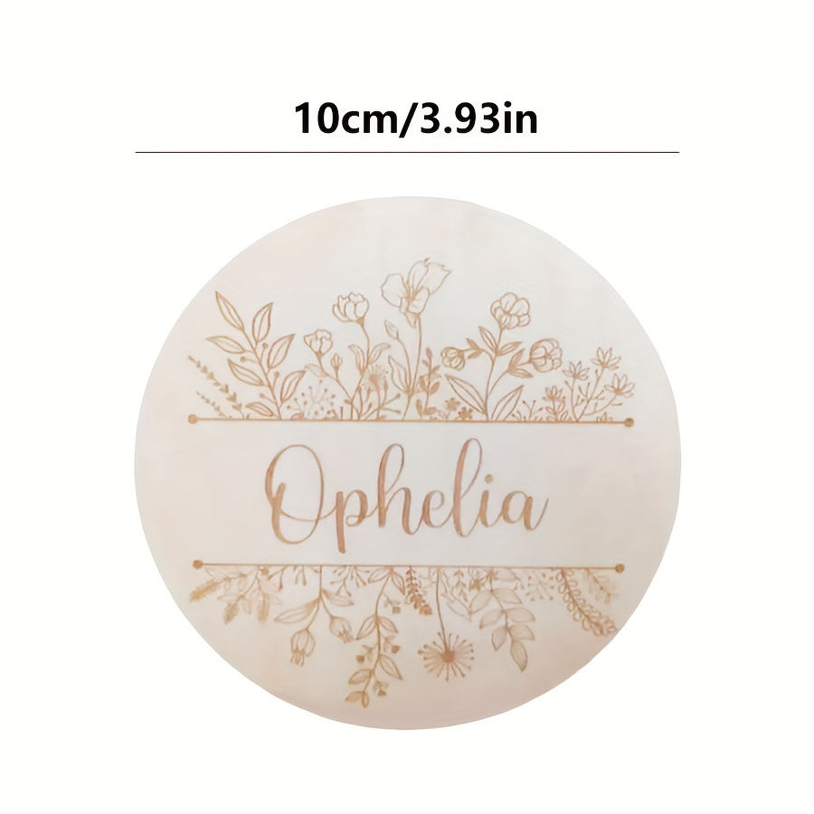 Personalized Floral Engraved N - Interior Design Names review and price