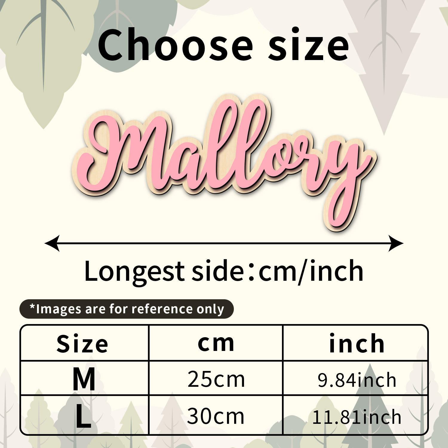 1 Personalized Double-layer Wo - Interior Design Names review and price