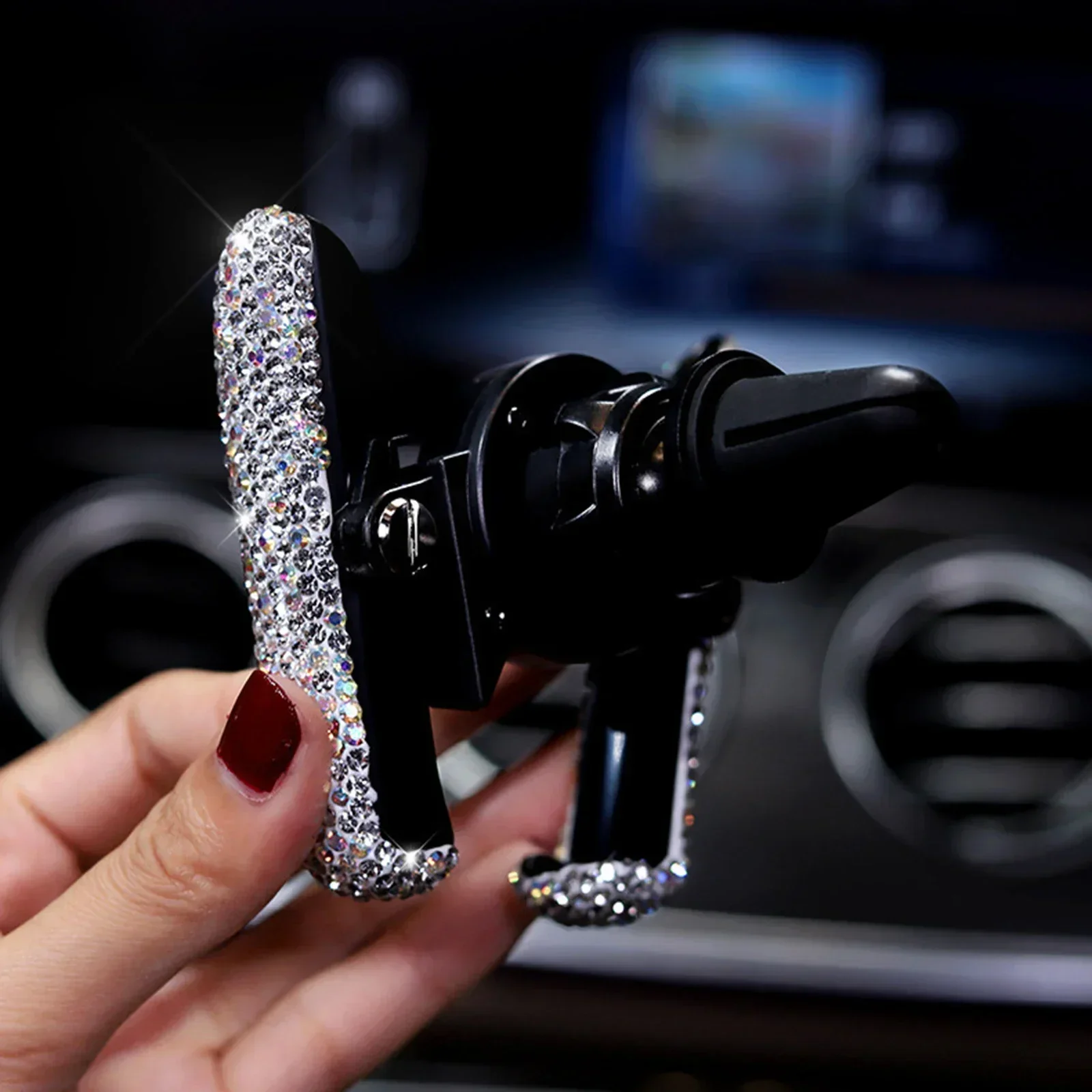 NEW Car Phone Holder Diamond C - Interior Design Texture review and price