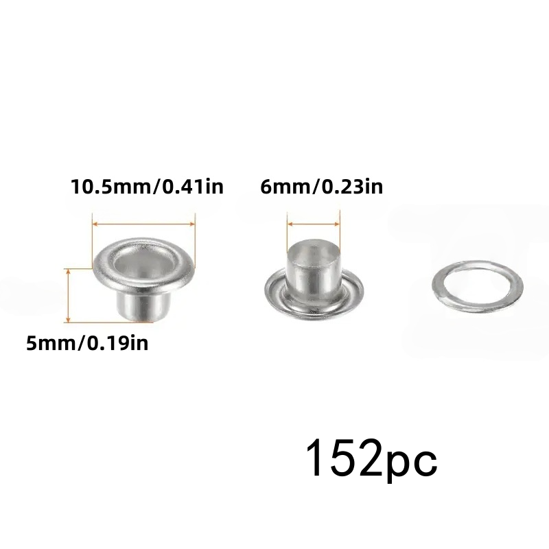 152pcs 6mm eyelets. For linen  - Linen Curtain Eyelet review and price