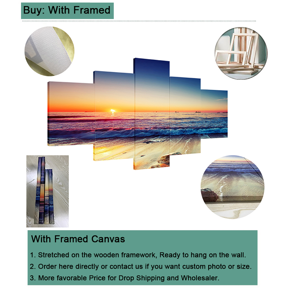 5 Piece Canvas Wall Art Custom - Interior Design Poster review and price