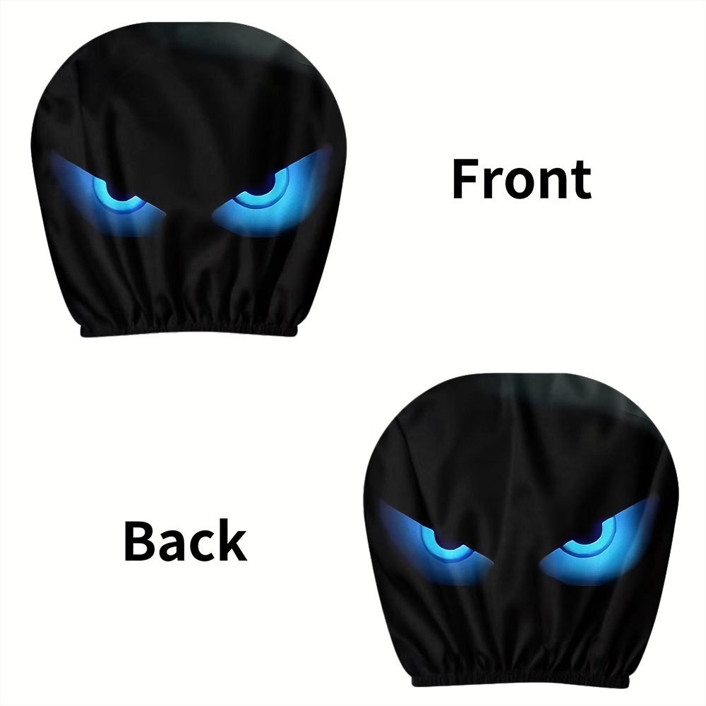 2pcs Car Headrest Covers Featu - Interior Design Co review and price