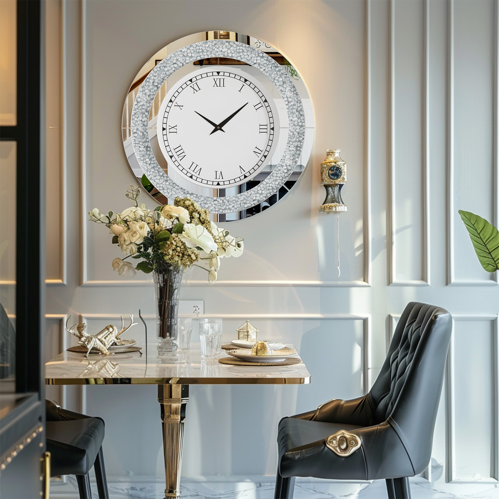 Silver,Tawny Tinted Round Mirr - Rattan Mirror Round review and price