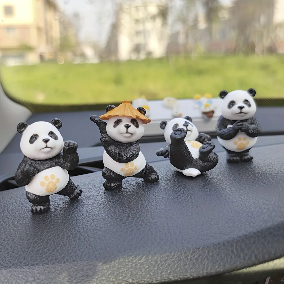 4pcs/set Panda Design Car Orna - Interior Design Co review and price
