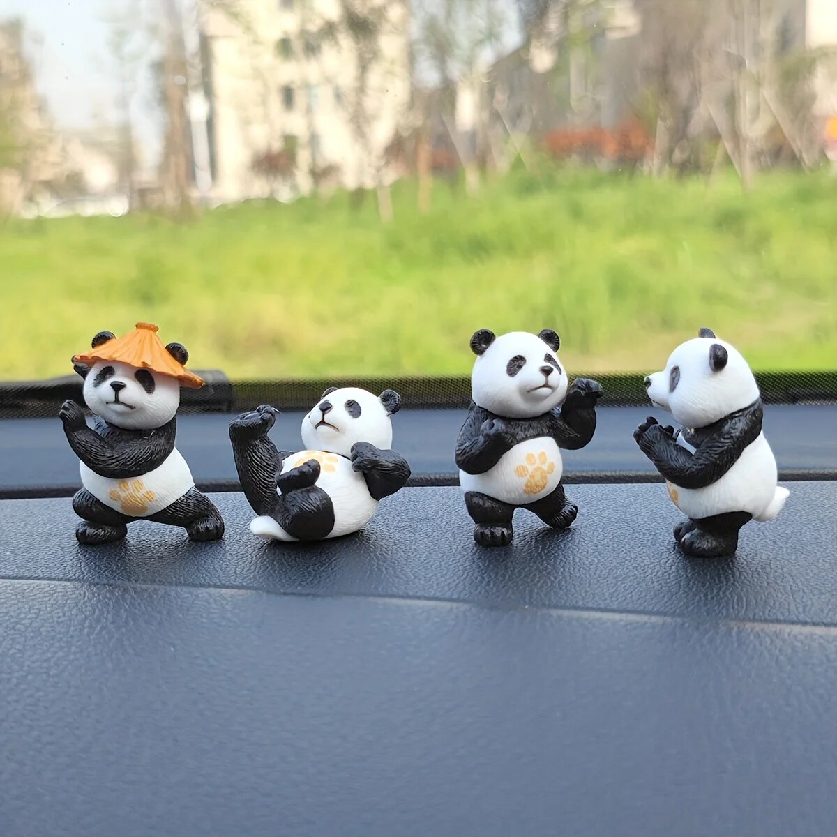 4pcs/set Panda Design Car Orna - Interior Design Co review and price