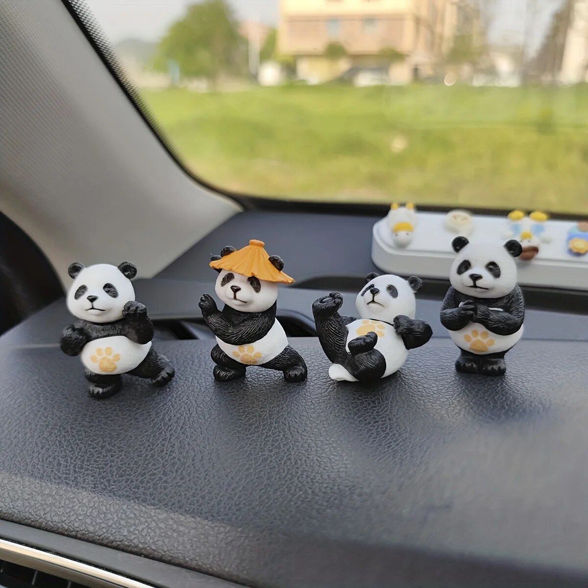4pcs/set Panda Design Car Orna - Interior Design Co review and price