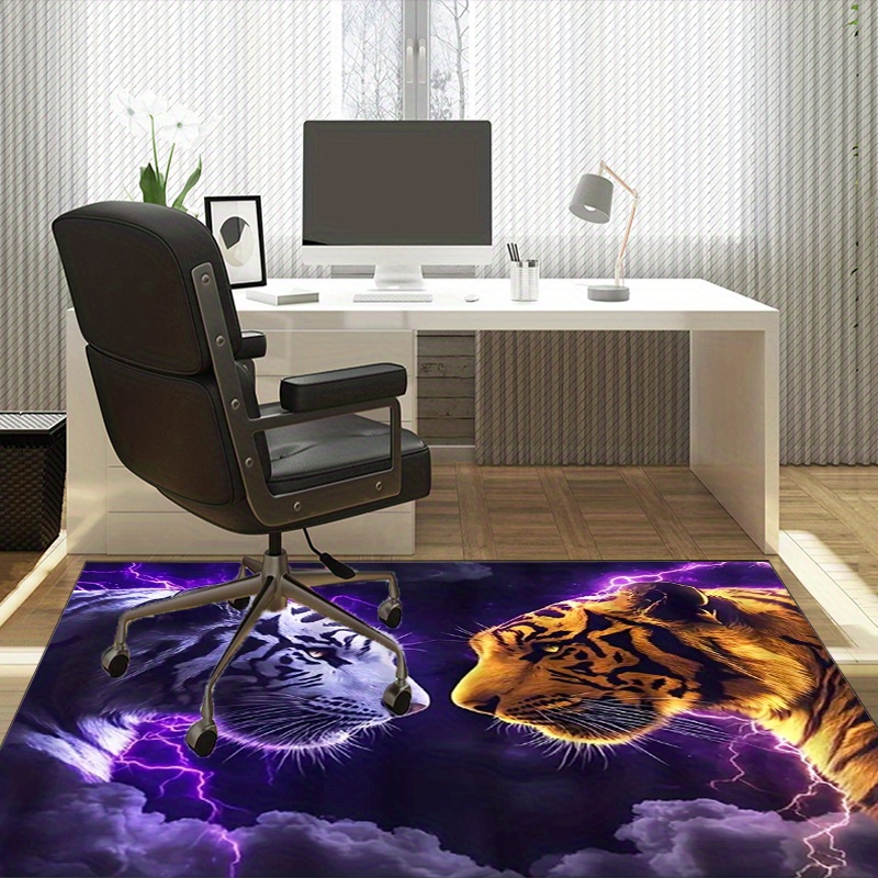 Tiger faces rug with electric  - Interior Design Your Room review and price