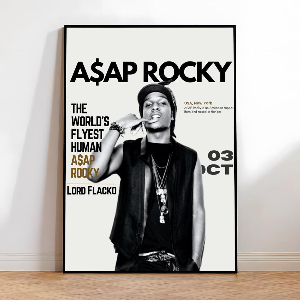 A-AP Rocky A-ASAP Rap album Pa - Interior Design Poster review and price