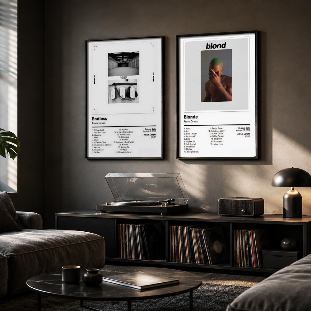F-Frank Ocean Rapper Music Pai - Interior Design Poster review and price