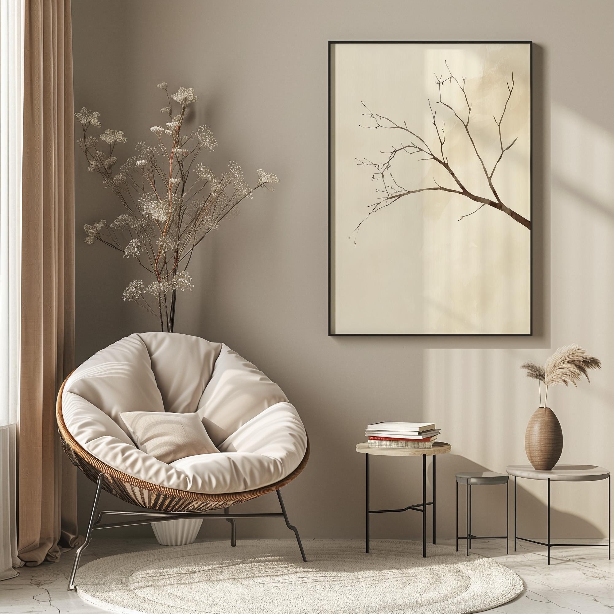 Interior wall art, Wabi-sabi,  - Interior Design Poster review and price