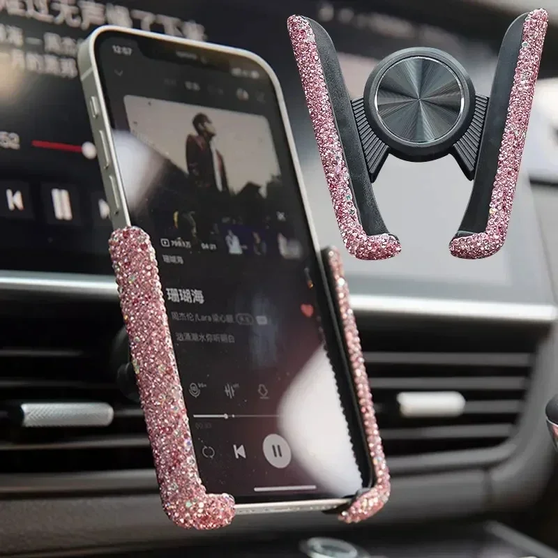 Diamond Car Phone Holder Rhine - Interior Design Texture review and price