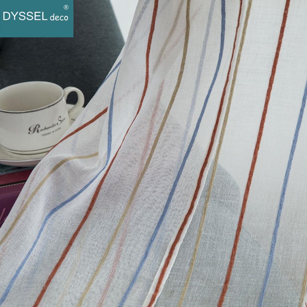 Modern White Striped Linen She - Linen Curtain Eyelet review and price