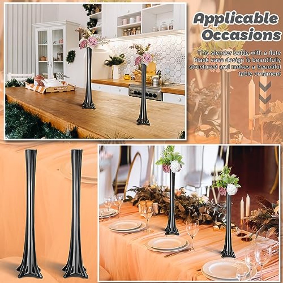 Wedding centerpieces glass bla - Fluted Vase Tall review and price