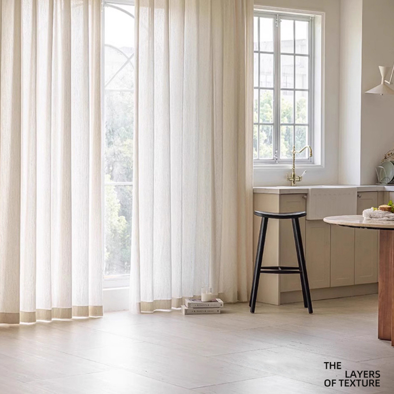 Custom Size Jacquard Linen Sem - Linen Curtain Eyelet review and price